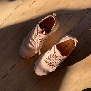 Torrid Blush Mesh Sneakers
